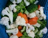 Foto langkah ke 1 dari resep Tofu sayur saus tiram.