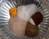 A picture of step 1 of Surti Undhiyu.