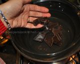 A picture of step 2 of Chocolate Salami (salame).