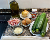 Foto del paso 1 de la receta: Pizza rústica de calabacín