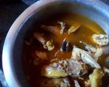 A picture of step 5 of Chicken with soup.