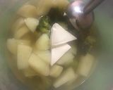 A picture of step 2 of Broccoli Soup.