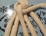 Pas rețetă #calendar Pâine Challah, împletită în 6 (pâine evreiască) 7 fotografie