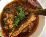A picture of step 4 of Murgh Hydrabadi.