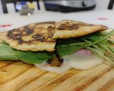 Foto del paso 5 de la receta: Tortilla express a la sartén 💪🏻 4 ingredientes