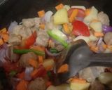 A picture of step 4 of Soya and vegetable biryani.