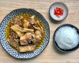 Hình bước làm 3 của món Gà vịt kho gừng