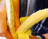 Hình bước làm 2 của món Chuối mật ong gừng và cam