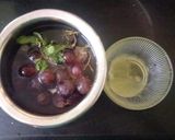 A picture of step 1 of Red Grapes Juice.