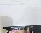 A picture of step 1 of Apple milk shake.