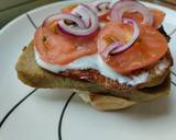 Foto del paso 5 de la receta Sándwich de tofu a la miel mostaza y berenjena..