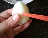 صورة لخطوة 4 من وصفة وردات البيض المسلوق 🥚💞