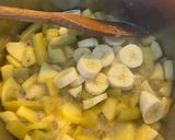 Une image de l'étape 1 de Compote de pomme /rhubarbe /banane.