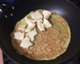 Foto del paso 5 de la receta: Panqueques de harina de arveja con zanahoria y avena