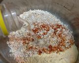 A picture of step 2 of Oats Spring Onion Chilla.