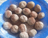 Foto langkah ke 7 dari resep Mochi isi wafer tanpa tepung ketan.