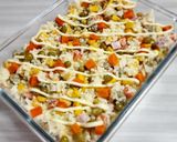 Foto del paso 3 de la receta: 🌸 Ensalada de arroz primavera - arroz, arvejas, choclo, zanahoria y jamón 🌸