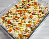 Foto del paso 3 de la receta: 🌸 Ensalada de arroz primavera - arroz, arvejas, choclo, zanahoria y jamón 🌸