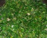 A picture of step 3 of Peanut fenugreek.