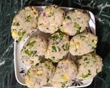 A picture of step 3 of Poha Vegetable Cutlets.