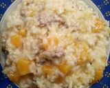 Foto del passaggio 14 della ricetta Risotto con zucca e salsiccia con il coperchio Magik cooker
