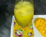A picture of step 5 of Mango Mojito💛🍹.