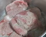 Foto del paso 1 de la receta: Peceto al vino tinto con Oporto. (Agridulce)