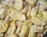 Foto del paso 2 de la receta: Alcachofas con gambas al ajillo