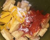 A picture of step 3 of Yam Chips(Suranache Kaap).