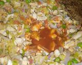 A picture of step 4 of Chicken Vegetable Roll.