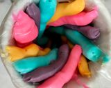 Foto langkah ke 3 dari resep Rainbow Cupcakes Lowcarb/Debm/Keto.