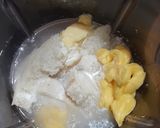 Foto langkah ke 1 dari resep Puding Roti Mentega Cokelat.
