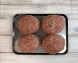 A picture of step 3 of Delicious Beef & Pork Hamburger Steak with Shiitake Powder.