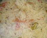 A picture of step 6 of Aloo ki tahri.