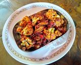 A picture of step 6 of Gobhi Masala.