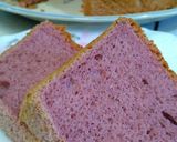 Foto langkah ke 9 dari resep Chiffon cake ubi ungu.