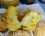 Foto langkah ke 5 dari resep Onde-onde Mozarella Lowcarb/Debm/Keto.
