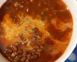 A picture of step 5 of Dal Makhni.