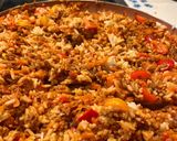 A picture of step 6 of Stuffed Bell Peppers (Vegetarian).