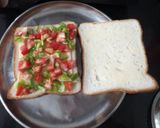 A picture of step 4 of Cheese Veg Sandwich.