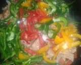 A picture of step 6 of Chinese biryani.