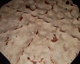 A picture of step 3 of Khoba roti.