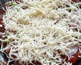 A picture of step 2 of Ragi thepla pizza.