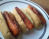 Foto del paso 4 de la receta: Mini hot dogs saludables🌭🥕🌶🥑🌰🍅🧀
