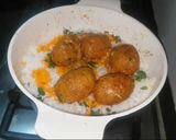 A picture of step 18 of Nargisi kofta baryani.