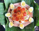 Hình bước làm 3 của món Xôi mặn