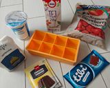 Pudingos csokis eperkocka recept fázis 1 fotója