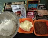 Foto langkah ke 1 dari resep Tiramisu Birthday Cake🎂.