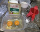 Foto del paso 1 de la receta: Panqueques 🥞 de Harina Integral