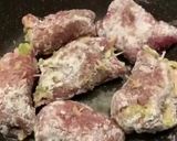 A picture of step 6 of Beef Roll-Ups with Avocado, Ham, and Cheese.